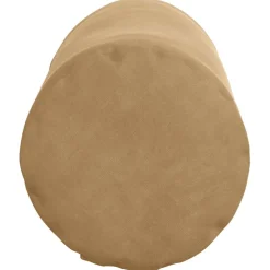 vidaXL Bolster Kussens 2 stuks Bruin Ø 15 x 40 cm Cordstof