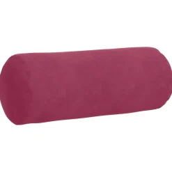 vidaXL Bolster Kussens 2 stuks Wijnrood Ø 15 x 40 cm Cordstof