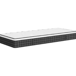 vidaXL Bonell pocketvering matras Medium 80 x 200 cm Wit