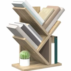 vidaXL Boomvormige boekenplank met 3 planken 30 x 18 x 40 cm