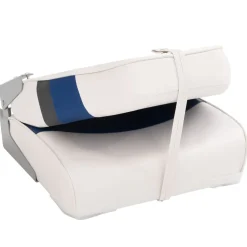 vidaXL Bootstoelen 2 st inklapbaar met hoge rugleuning 44x38x55 cm