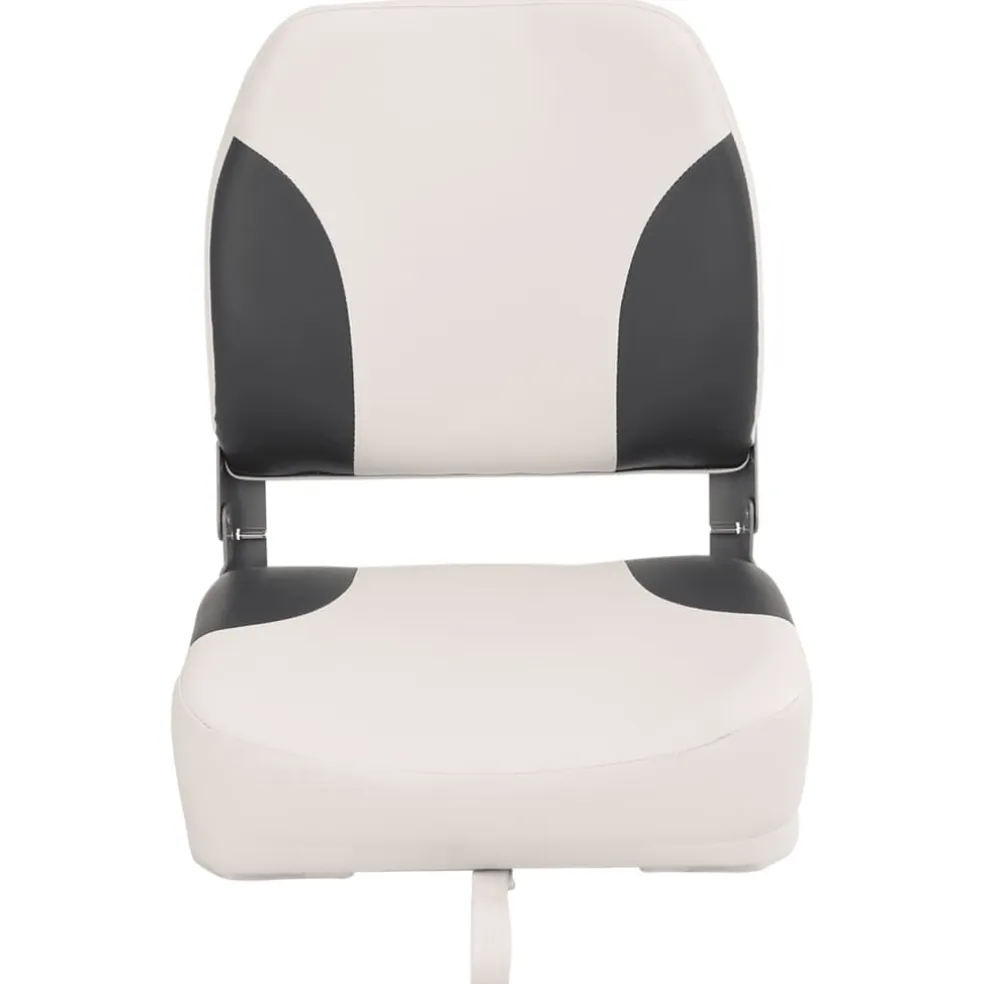 vidaXL Bootstoelen 2 st inklapbaar met hoge rugleuning 41x36x48 cm