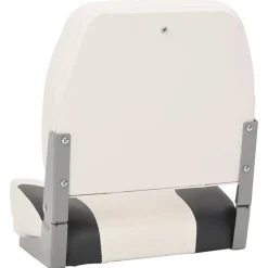 vidaXL Bootstoelen 2 st inklapbaar met hoge rugleuning 41x36x48 cm