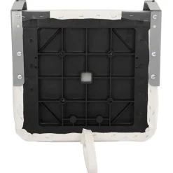 vidaXL Bootstoelen 2 st inklapbaar met hoge rugleuning 41x36x48 cm