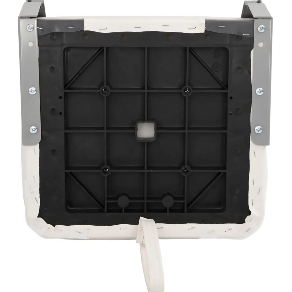 vidaXL Bootstoelen 2 st inklapbaar met hoge rugleuning 41x36x48 cm