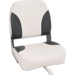 vidaXL Bootstoelen 2 st inklapbaar met hoge rugleuning 41x36x48 cm