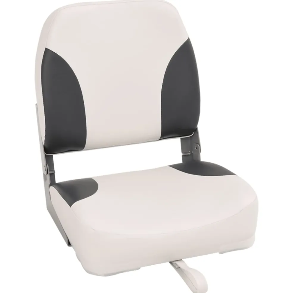 vidaXL Bootstoelen 2 st inklapbaar met hoge rugleuning 41x36x48 cm