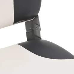 vidaXL Bootstoelen 2 st inklapbaar met hoge rugleuning 41x36x48 cm