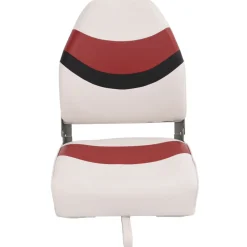 vidaXL Bootstoelen 2 st inklapbaar met hoge rugleuning 44x38x55 cm
