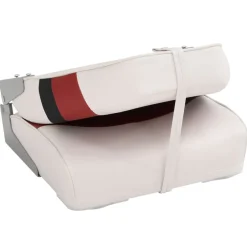 vidaXL Bootstoelen 2 st inklapbaar met hoge rugleuning 44x38x55 cm