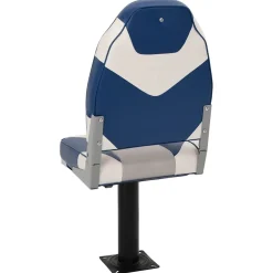 vidaXL Bootstoel met poot 360° draaibaar