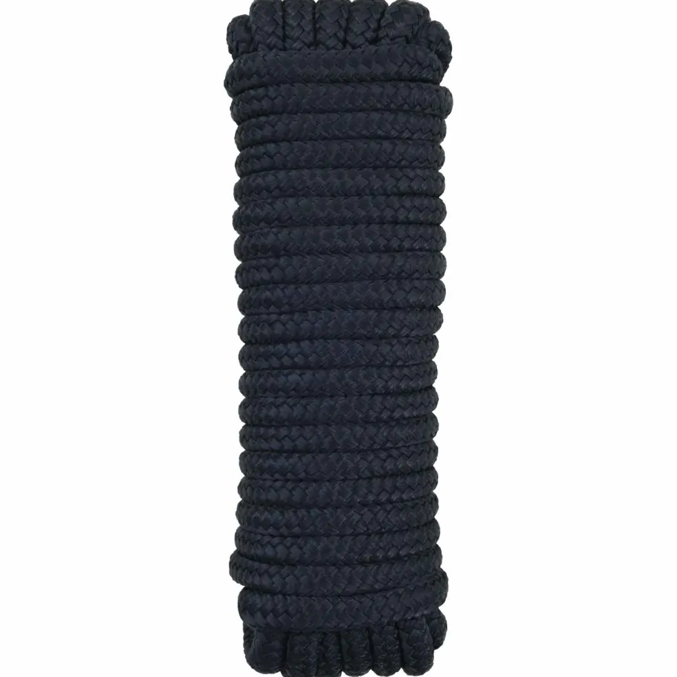 vidaXL Boottouw 10 mm 6 m Koninklijk Blauw Polyester