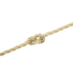 vidaXL Boottouw 2 mm 25 m Naturel