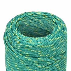 vidaXL Boottouw 2 mm 25 m polypropyleen groen