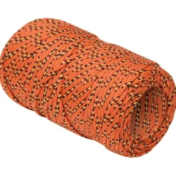 vidaXL Boottouw 2 mm 25 m polypropyleen oranje