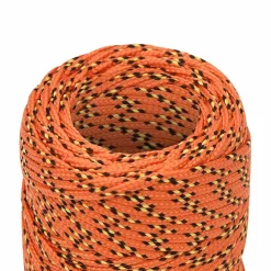 vidaXL Boottouw 2 mm 25 m polypropyleen oranje