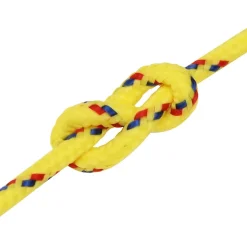 vidaXL Boottouw 2 mm 25 m polypropyleen geel