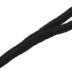 vidaXL Boottouw 10 mm 6 m Zwart Polyester