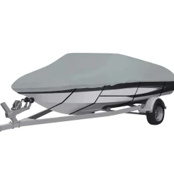vidaXL Bootzeil 410x110x40 cm grijs