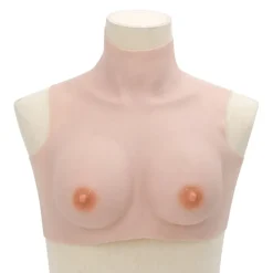 vidaXL Borstprothese B-cup silicone Kaukasisch