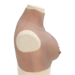 vidaXL Borstprothese B-cup silicone tan