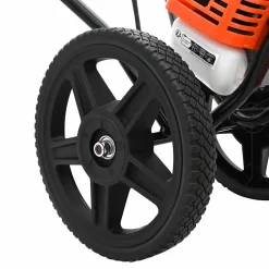 vidaXL Bosmaaier met wielen 52 cc 1,45 kW oranje