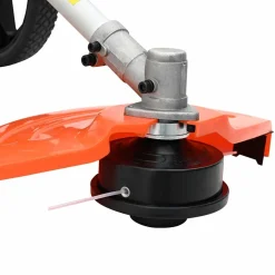 vidaXL Bosmaaier met wielen 52 cc 1,45 kW oranje