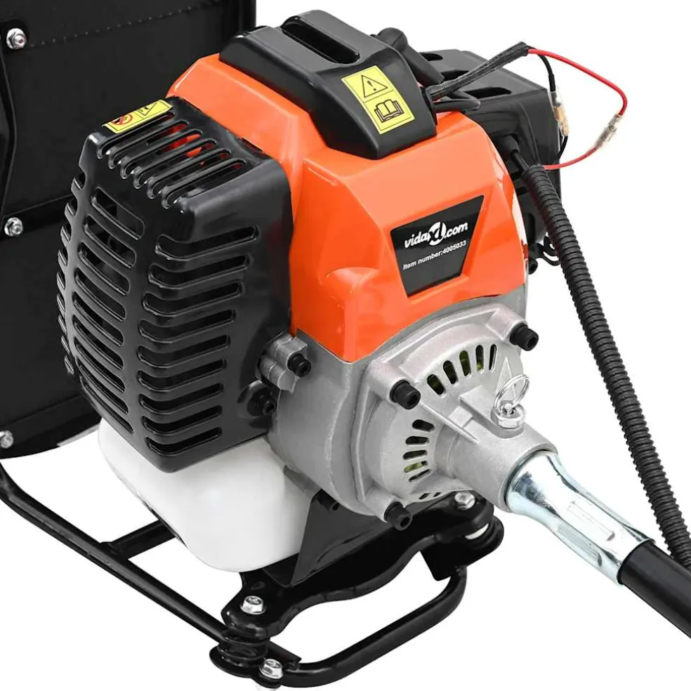 vidaXL Bosmaaier rugzak design 52 cc 1,45 kW oranje