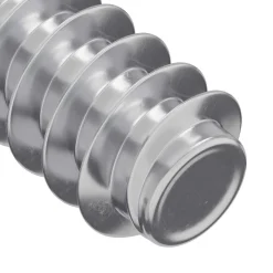 vidaXL Bout 2 st zilver M6 x 12 mm IJzer