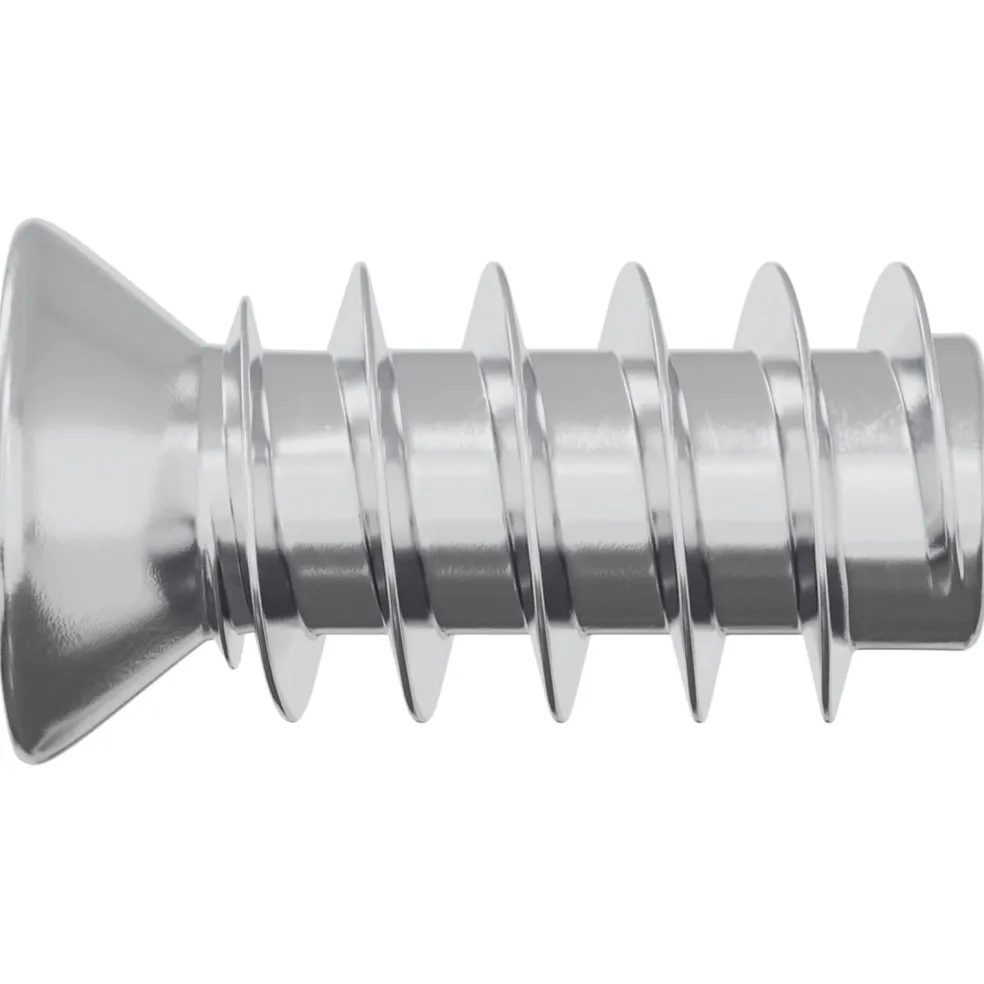 vidaXL Bout 2 st zilver M6 x 12 mm IJzer