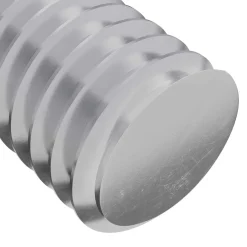 vidaXL Bout 2 st Zilver 8 x 25 mm Staal
