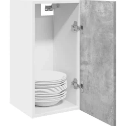 vidaXL Bovenkast Lyon 60x31x60 cm bewerkt hout sonoma eikenkleurig