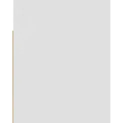 vidaXL Bovenkast Lyon 60x31x40 cm bewerkt hout wit