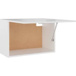 vidaXL Bovenkast Lyon 60x31x40 cm bewerkt hout wit
