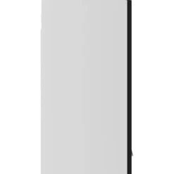 vidaXL Bovenkast Lyon 60x31x60 cm bewerkt hout zwart