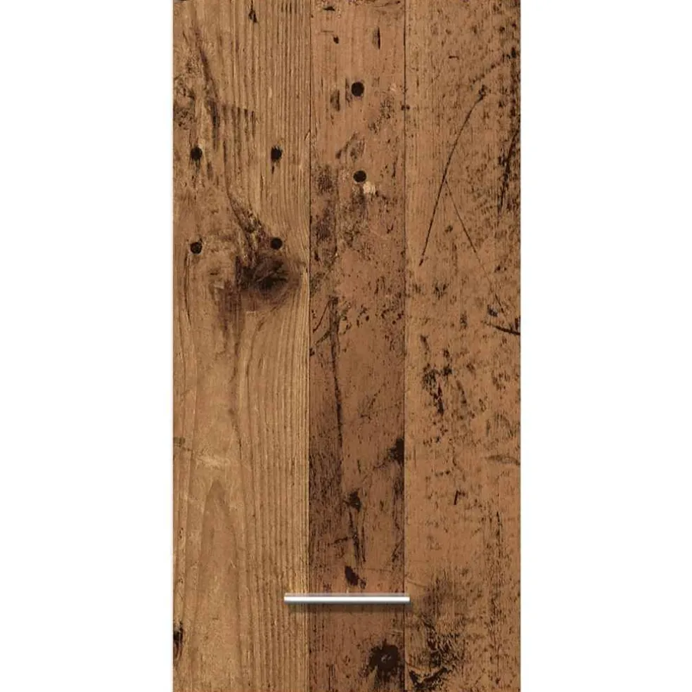 vidaXL Bovenkast Lyon 30x31x60 cm bewerkt hout oud houtkleurig
