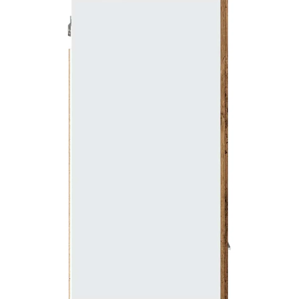vidaXL Bovenkast Lyon 30x31x60 cm bewerkt hout oud houtkleurig