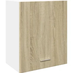 vidaXL Bovenkast Lyon 50x31x60 cm bewerkt hout sonoma eikenkleurig