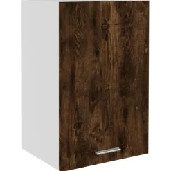 vidaXL Bovenkast Lyon 39,5x31x60 cm bewerkt hout gerookt eikenkleurig