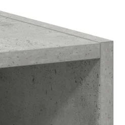 vidaXL Bovenkast Riga 30x29,5x60 cm bewerkt hout betongrijs