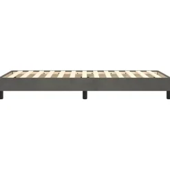 vidaXL Boxspring bed 80x200 cm fluweel donkergrijs