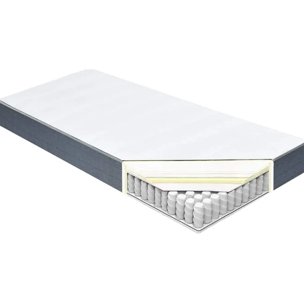 vidaXL Boxspringmatras medium 80x200x20 cm
