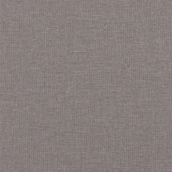 vidaXL Boxspring met matras stof taupe 90x200 cm