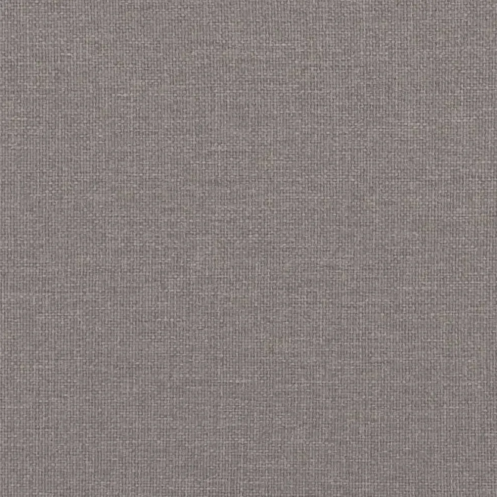 vidaXL Boxspring met matras stof taupe 90x200 cm