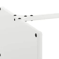 vidaXL Brandhoutrek 50x23x100 cm koudgewalst staal olijfgroen