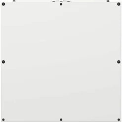vidaXL Brandhoutrek 40x40x40 cm koudgewalst staal wit