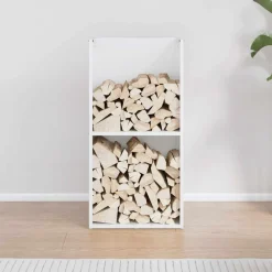 vidaXL Brandhoutrek 25x25x60 cm koudgewalst staal olijfgroen