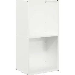vidaXL Brandhoutrek 25x25x60 cm koudgewalst staal olijfgroen