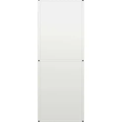 vidaXL Brandhoutrek 25x25x60 cm koudgewalst staal olijfgroen