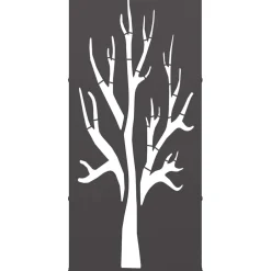 vidaXL Brandhoutrek 40x30x75 cm koudgewalst staal olijfgroen